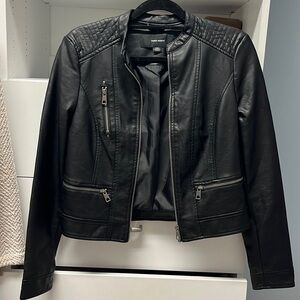 vero moda faux leather jacket